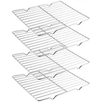 4 Pack 10 X 0.8 Inch Metal Grate Cooling Rack, Stainless Steel Small Wire.... Fixed Price $23.79.