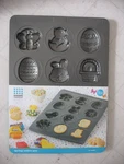 Sweet Creations Easter Spring Cookie Baking Pan 12 Cavities Good Recipe. Fixed Price $11.99.