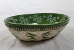 Temp-tations Old World Green Baking Dish 2QT Casserole Bakeware Oval Basketweave. Fixed Price $33.97.
