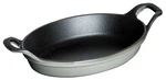 Staub Cast Iron Oval Baking Dish. Fixed Price $139.95.