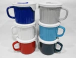 Corningware 20-OZ Soup Meal Mug French Stoneware Pop Vent Lid U-pick Color. Fixed Price $23.39.