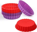 Funbaky Silicone Quiche Pan, Mini Pie Non-stick Round Tart And. Fixed Price $18.99.