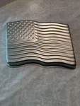 Wilton Stars & Stripes American Flag Cake Pan #2105-183 July 4THVINTAGE Aluminum. Fixed Price $16.99.