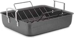 Classic Hard-anodized 16-INCH Roasting Pan With Nonstick Rack. Fixed Price $50.99.