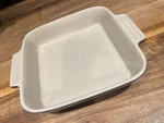 Le Creuset Heritage Square Midnight Blue Stoneware Baking Dish Nwob Rare Color. Fixed Price $112.00.