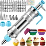Cake Decorating Tools Supplies Kit 164PCS Baking Accessories - Piping Bags An.... Fixed Price $44.60.