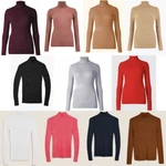 M&s Ladies Ribbed Roll Neck Jumper Knitted High Top Size 6-24. Fixed Price $17.45.