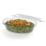 Libbey Bakers Basics Glass Casserole Dish Stackable Clear Versatile 1.6 Quart. Fixed Price $74.71.