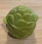 Creuset Mini Cocotte Artichoke Vegetable Series Stoneware 0.4L Without Box. Fixed Price $132.69.