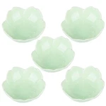 Whjy Light Green Cherry Blossom Dish Set, Cute Pink Ceramic Plates, Sauce/sea.... Fixed Price $17.20.