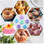 24-PACK Silicone Donut Molds, Nonstick Baking Cups. Fixed Price $24.79.