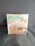 Progressive Terra Cotta Ceramic 5 Garlic Roaster Vintage White GGSB-93 1993. Fixed Price $14.99.