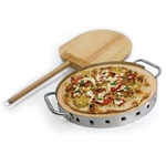 Broil King Stainless Steel Imperial Pizza Stone Grill Set. Fixed Price $84.99.
