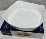 Luminarc 11.25 Square Smart Cuisine Glass Baking Dish Oven Baker 3.2 Qt White. Fixed Price $25.00.