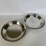 Set Of Vintage Revere Ware Stainless Steel Round 9" X 1-1/4" Pie Pan 2519. Fixed Price $34.99.