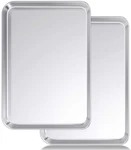 Baking Sheet Set Of 2, Wildone Stainless Steel Tray Cookie Pan, Size 20 X. Fixed Price $48.10.