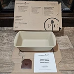 Pampered Chef Stone Bread Loaf Pan 100221 Baking Dish New. Fixed Price $39.95.