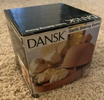 Dansk Garlic Baking Dome Terra Cotta Baker New With Original Box. Fixed Price $24.99.