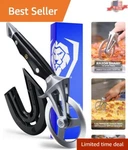 Ultimate Pizza Cutting Tool Heavy-duty Stainless Steel With Safety Thumb Guard. Fixed Price $137.63.