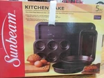 Sunbeam Kitchen Bakeware Non-stick Steel Set Of 5 Pieces New. Fixed Price $11.89.