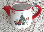 Temptations Christmas Seasonal Teapot KFI-XNG-973793 New Original Box Nos. Fixed Price $23.98.