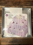 Wilton Performance Square Set 3 Tier Wedding New. Fixed Price $24.99.