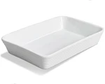 Onemore Ceramic Baking Dish, 9X13 Pan Casserole Large Rectangular. Fixed Price $52.10.