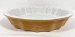 Wilton Industries Stoneware 10" Pie Quiche Dish Fluted Baking Pan Vtg Portugal. Fixed Price $15.98.