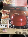 Nordic Ware Stovetop Grill Oven Kettle Smoker Indoor/outdoor Hickory Apple Chips. Fixed Price $68.04.