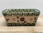 Temptations By Tara Old World Poinsettia 12OZ Ceramic Mini Loaf Pan. Fixed Price $20.65.