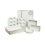 Larder & Vine 8-PIECE Bakeware Set Non-stick Baking With Ceramic Finish.... Fixed Price $168.77.