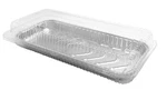Handi-foil 12" X 5" Oblong Aluminum Danish/cake Pan W/hinged Lid Container. Fixed Price $164.99.