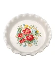 The Pioneer Woman Vintage Floral 9"RUFFLE Top Stoneware, Bake & Serve Pie Plate. Fixed Price $24.95.