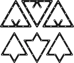 6-PACK Pool Ball Rack Set Magic Sheet Billiards Holder -triangle. Fixed Price $19.99.