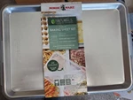 Nordic Ware Naturals 3-PIECE Baking Sheet Set With Lid D8. Fixed Price $38.99.