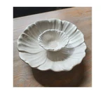 Dolly Parton Exquisite Floral Stoneware Serving Bowls Set White Sculptural Decor. Fixed Price $34.99.