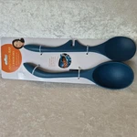 Rachael Ray Lazy Spoon & Ladle Set Blue 2-PIECE Kitchen Utensils Model 46834 New. Fixed Price $14.50.