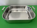All-clad Metalcrafters Roti-pan Open Rectangular Roasting 16"X13" #5016 Rare. Fixed Price $119.99.