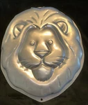 Wilton Jungle Lion Aluminum Cake Pan 1994 2105-2095 14" X 12". Fixed Price $9.67.