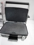 Starfrit The Rock 1,500-WATT Panini Maker W/ Reversible Plates 024505-002-0000. Fixed Price $64.75.