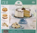 Non Stick Round Cake Pan 10 Inch 2 Piece Bakers Advantage Fillables New. Fixed Price $18.00.
