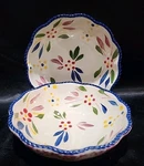 Set Of 2 Temptations By Tara Old World Oz Bowls 4.5" X 1.5". Fixed Price $16.00.