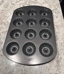 Webake Mini Fluted Tube Cake Pan, Non-stick 2.8 Inch Baking Heavy G.... Fixed Price $10.00.