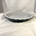 Emile Henry Ceramic Pie Plate Blue/green 0307-01.78 , France. Fixed Price $34.90.