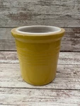Pampered Chef Yellow Family Heritage Stoneware Crock #1311. Fixed Price $24.99.