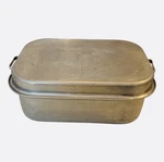 Vintage Wear-ever Large Aluminum Covered Roaster Hinged Handles Heavy Duty. Fixed Price $20.00.
