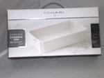 Tahari Home White Ceramic Casserole Dish Baking Stoneware 10.5" #21TC010WH Nib. Fixed Price $27.99.