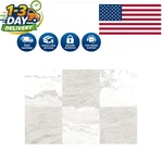Chris Loves Julia 12X12 Beige Marble Peel And Stick Floor Tiles Pack Of 10. Fixed Price $35.99.
