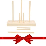Zjyufy Bow Maker For Ribbon, Wooden Wreath, Multi Color. Fixed Price $15.39.