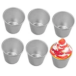 Frigiire 6 Pcs Nonstick Individual Tumblers Pieces Pudding Cups Aluminum. Fixed Price $21.35.